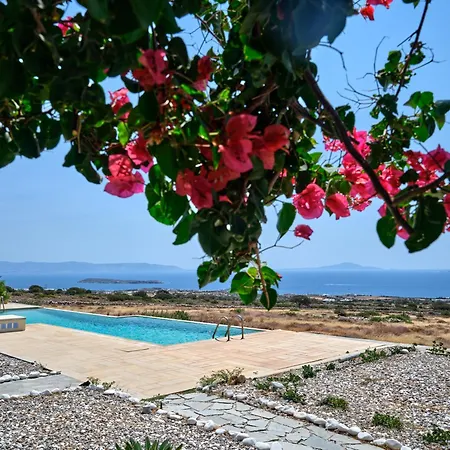 Oscar Villa, 180 Panoramic Sea Views And Pool Villa Aspro Chorio