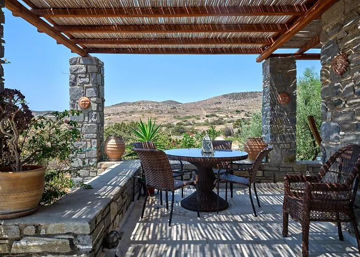 Villa Oscar Villa, 180 Panoramic Sea Views&pool Aspro Chorio